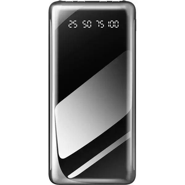 20.000 mAh Dahili Kablolu Cam Görünümlü Powerbank