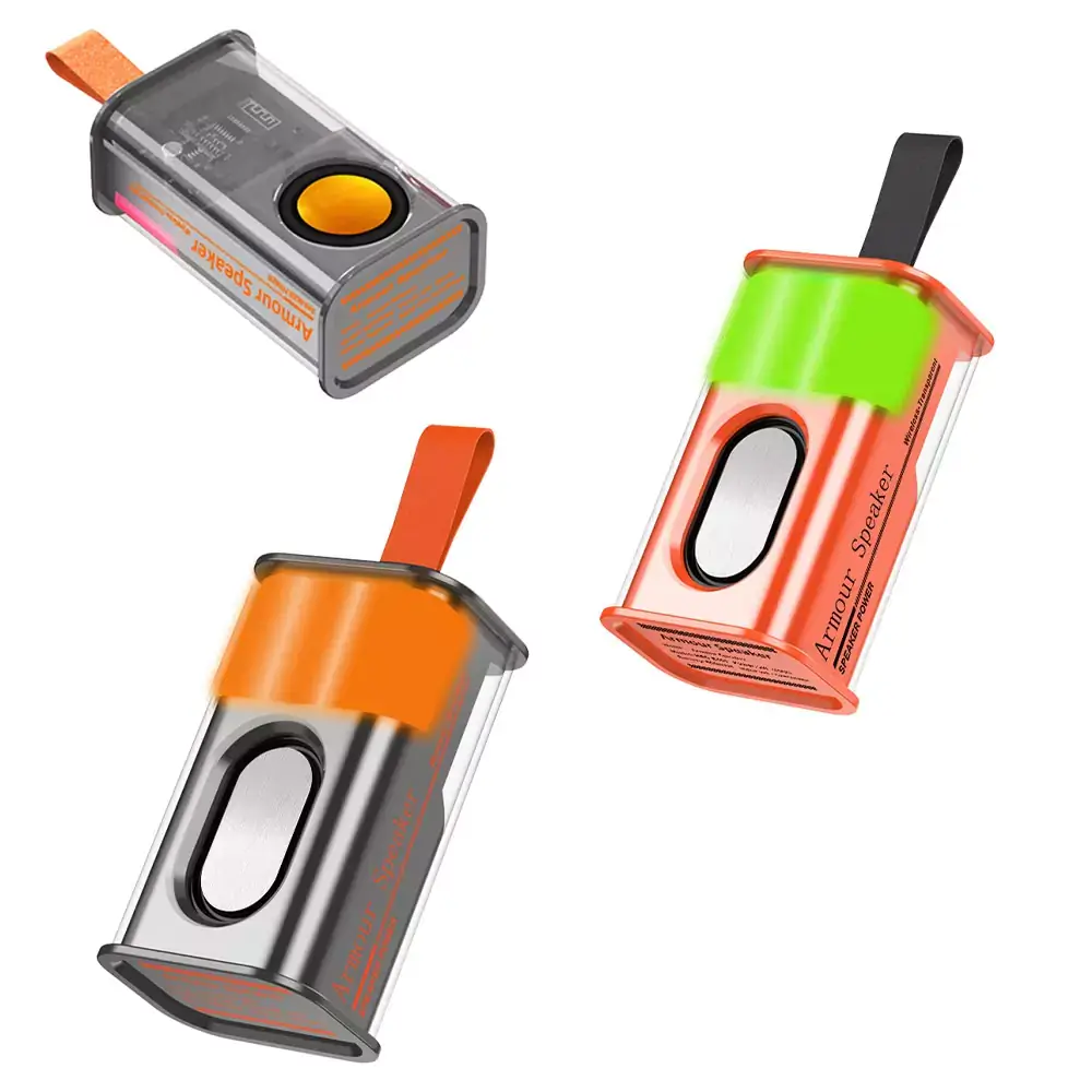 Şeffaf RGB Bluetooth Hoparlör Promozone