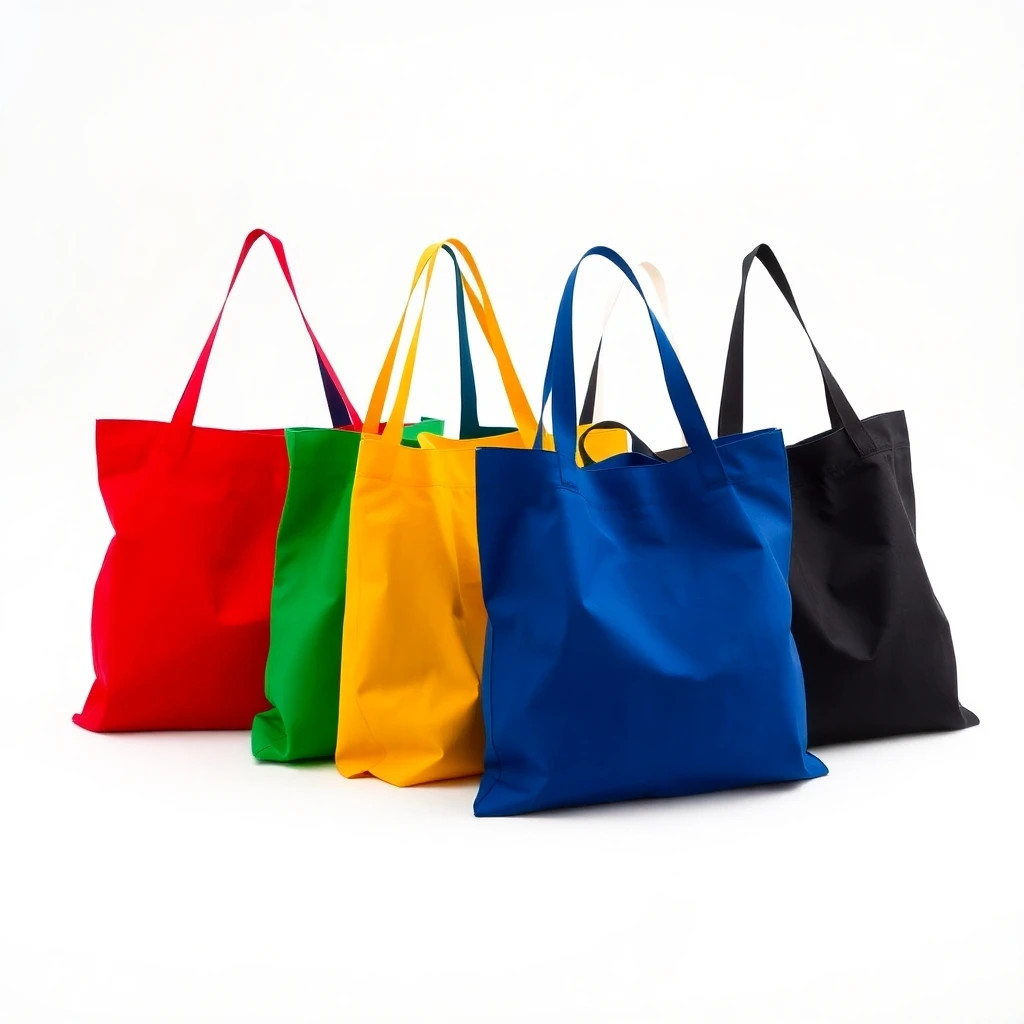 190gr Gabardin Pamuklu Renkli Kumaş Bez Çanta (35x40 cm) – 70 cm Askılı Promozone