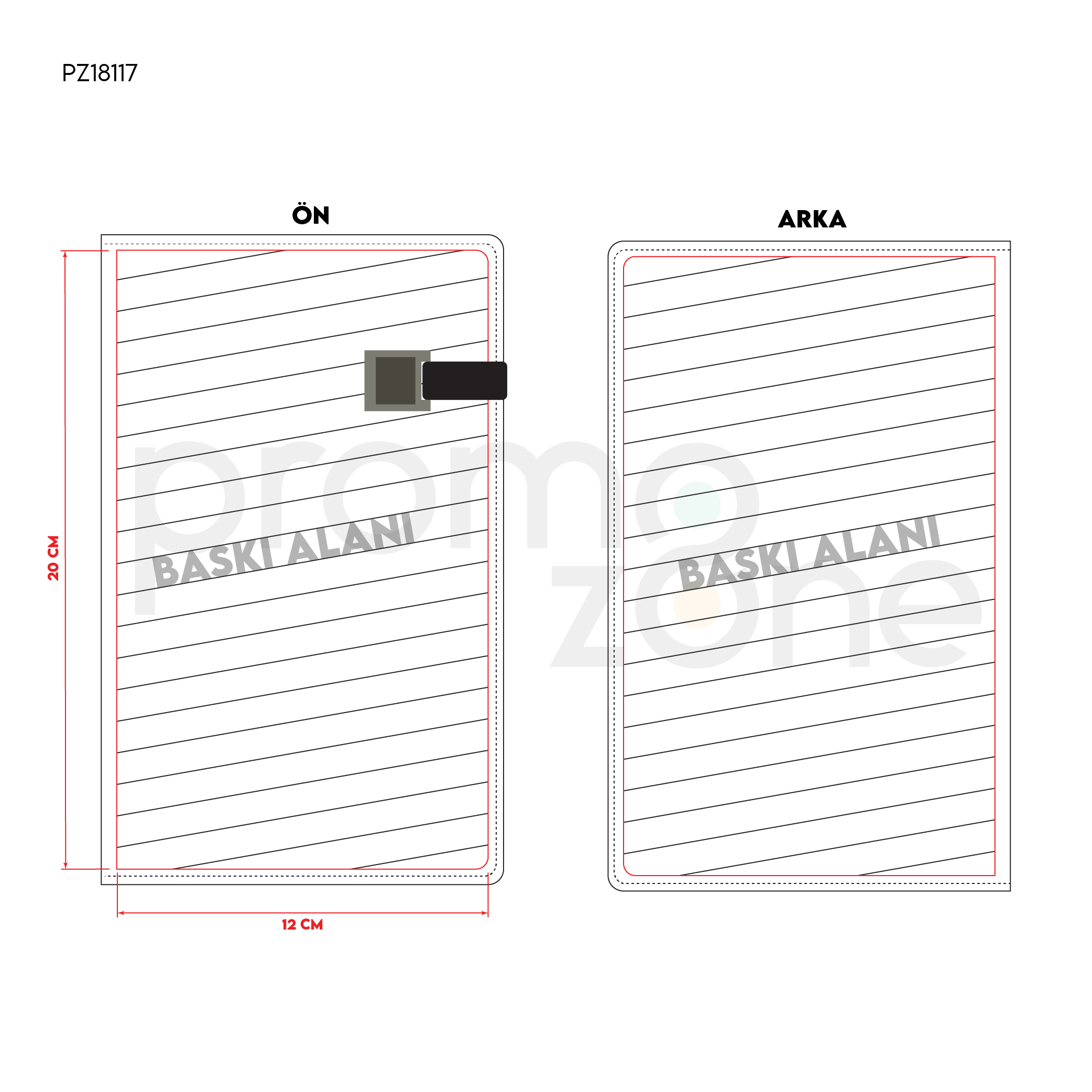 13x21 Termo Deri Kapak 80gr Ivory 224 Sayfa Tarihsiz Defter