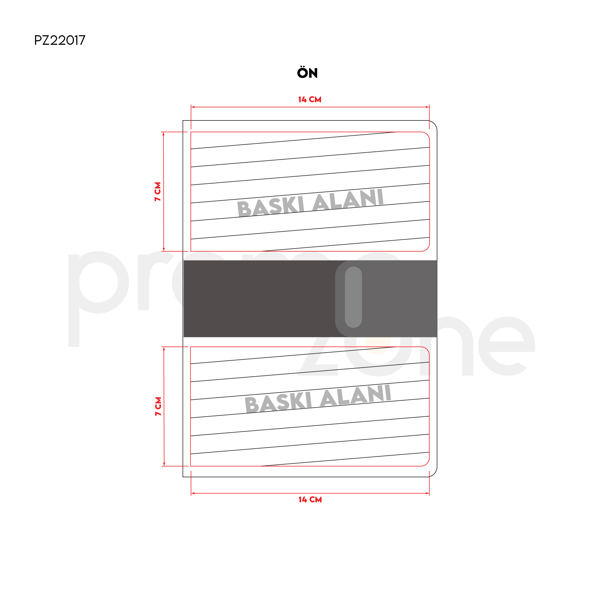 15 x 21 cm Termo Deri Kapaklı Tarihsiz Defter, 224 Sayfa, 80 gr. Ivory İç Kağıt,  Kalem Tutuculu, Mıknatıs Kilitli