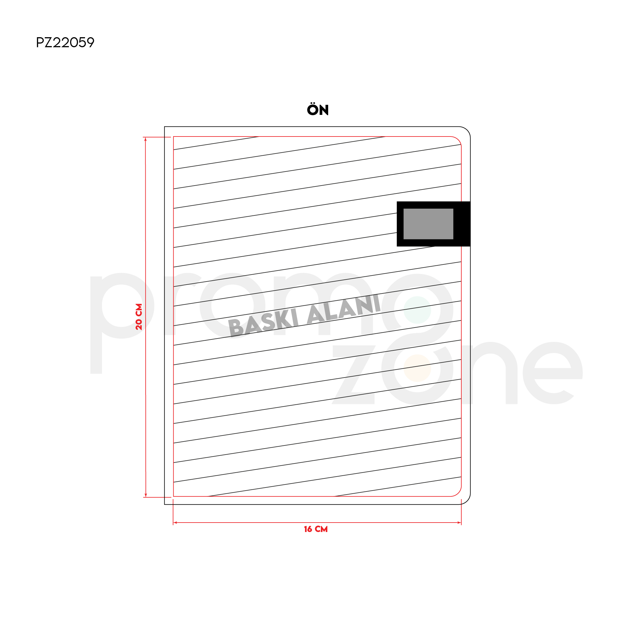 Termo Deri Organizer (17x21 cm)
