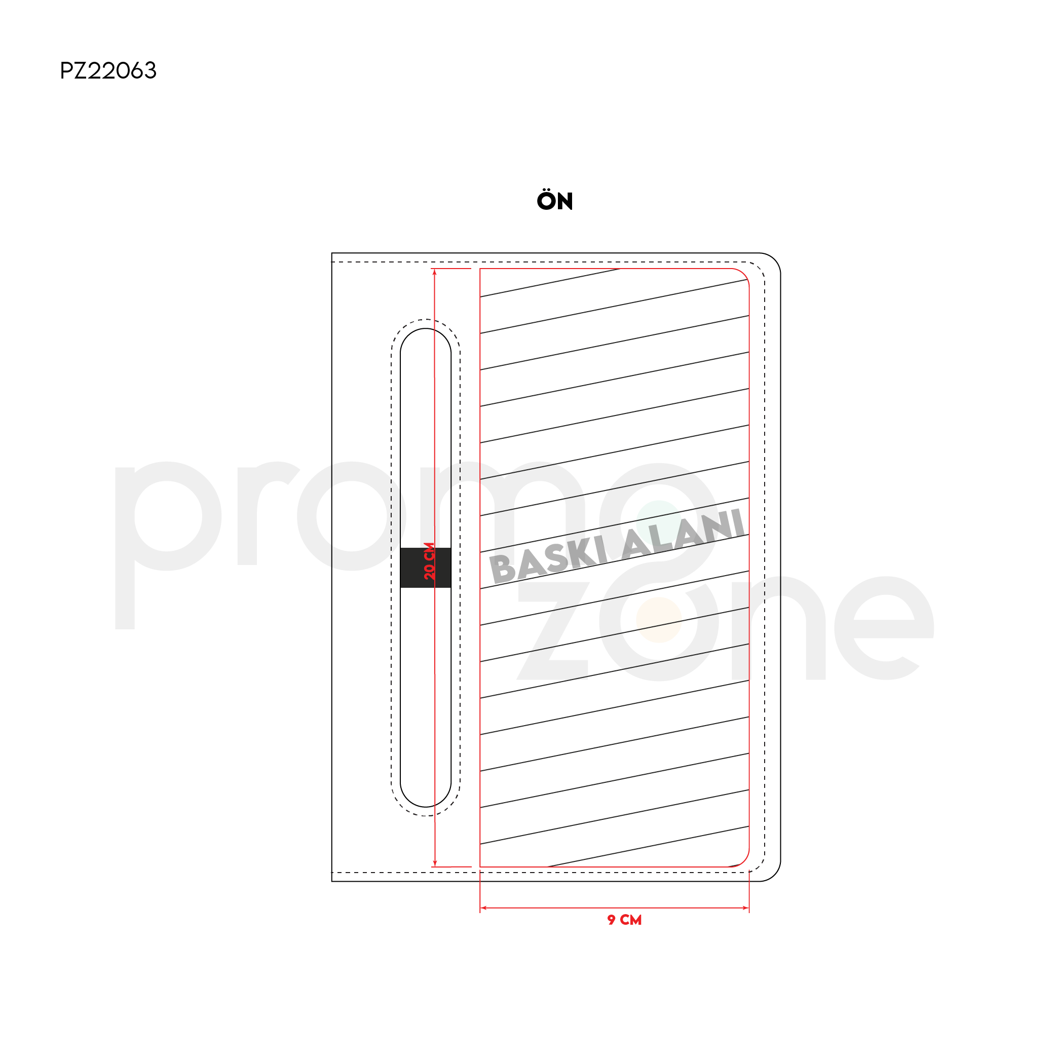 Termoderi Kapaklı Defter ( 15 x 21 cm )
