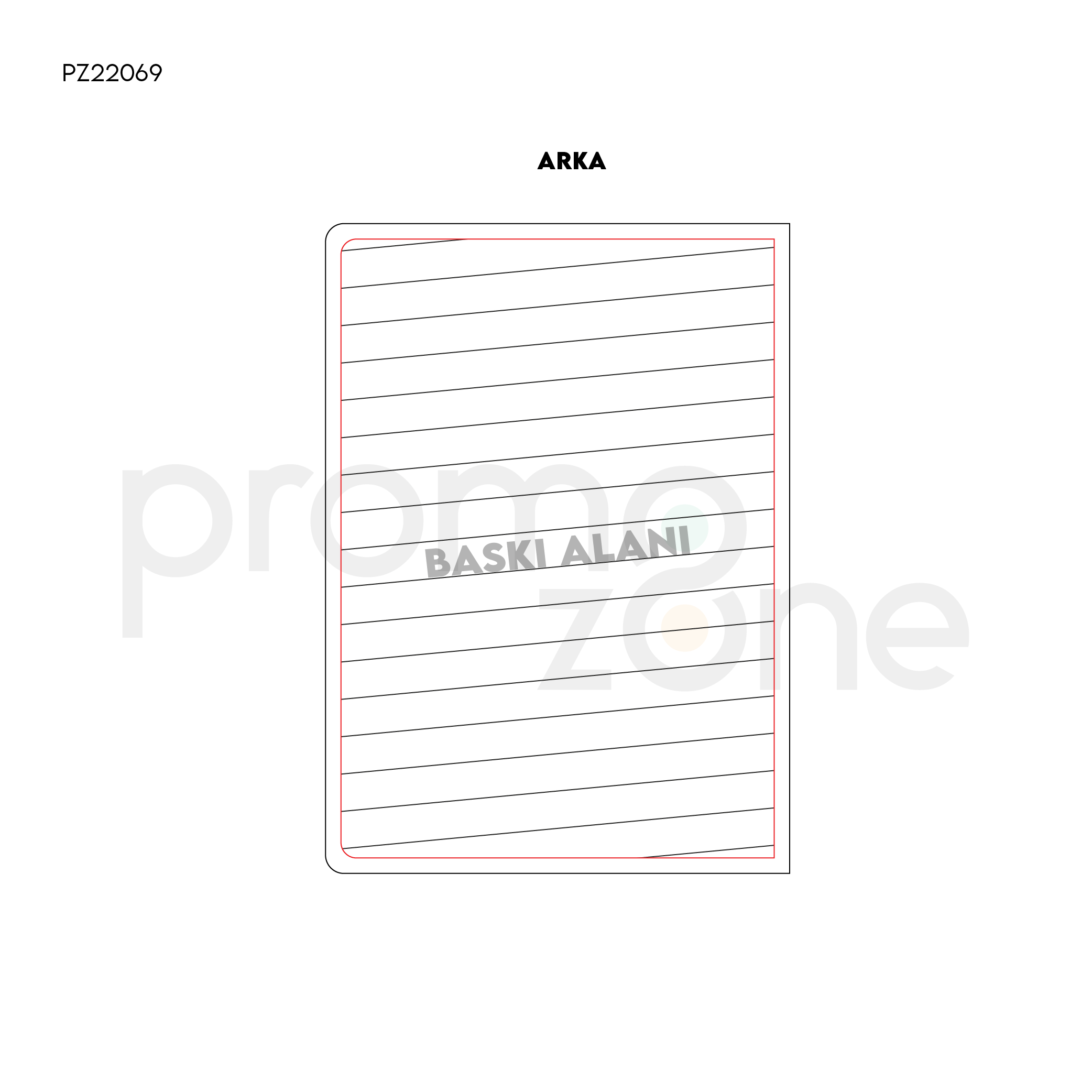 Termoderi Kapaklı Defter ( 15 x 21 cm )