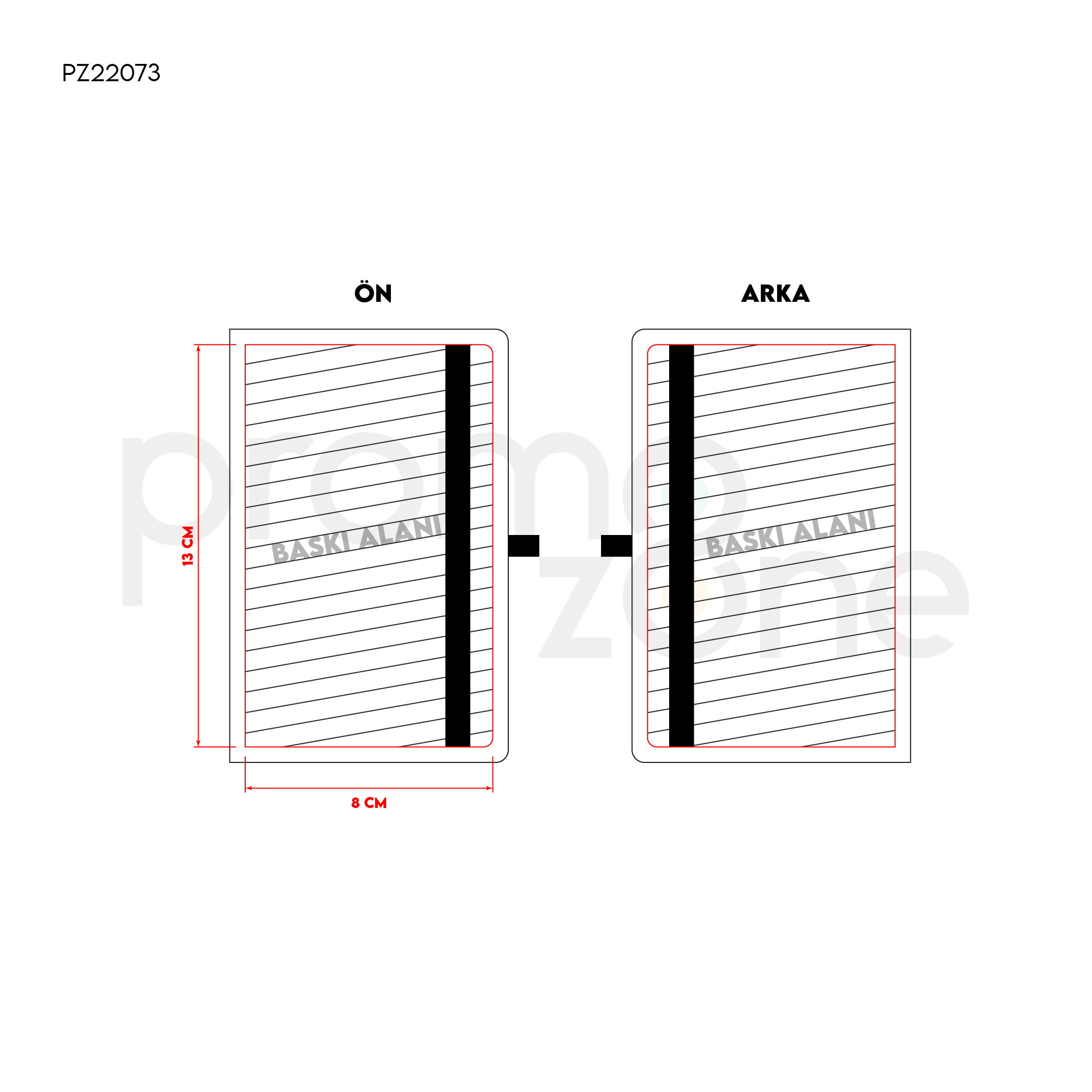 Kraft Sert Kapak Defter ( 9 x 14 cm )