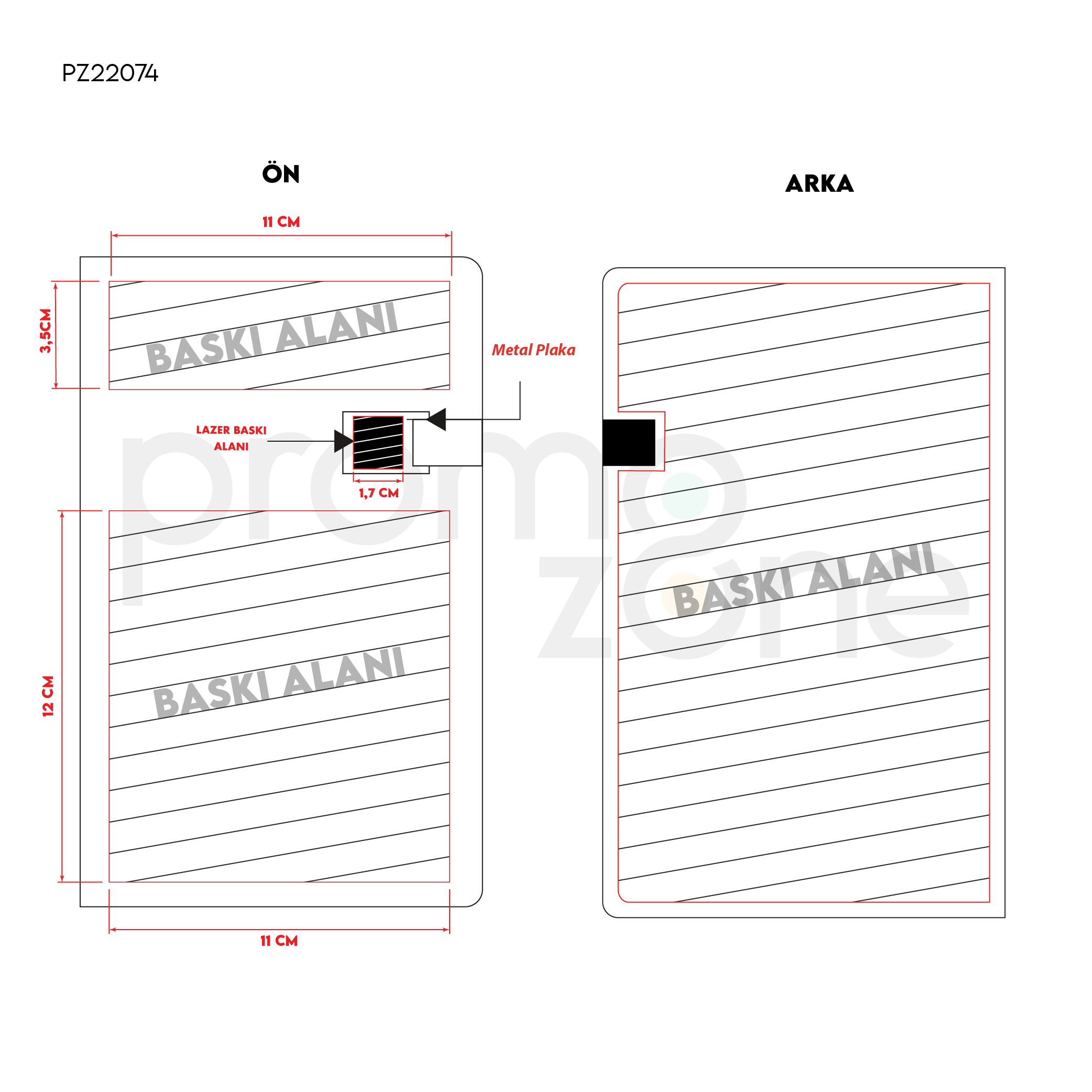 Termoderi Kapaklı Defter