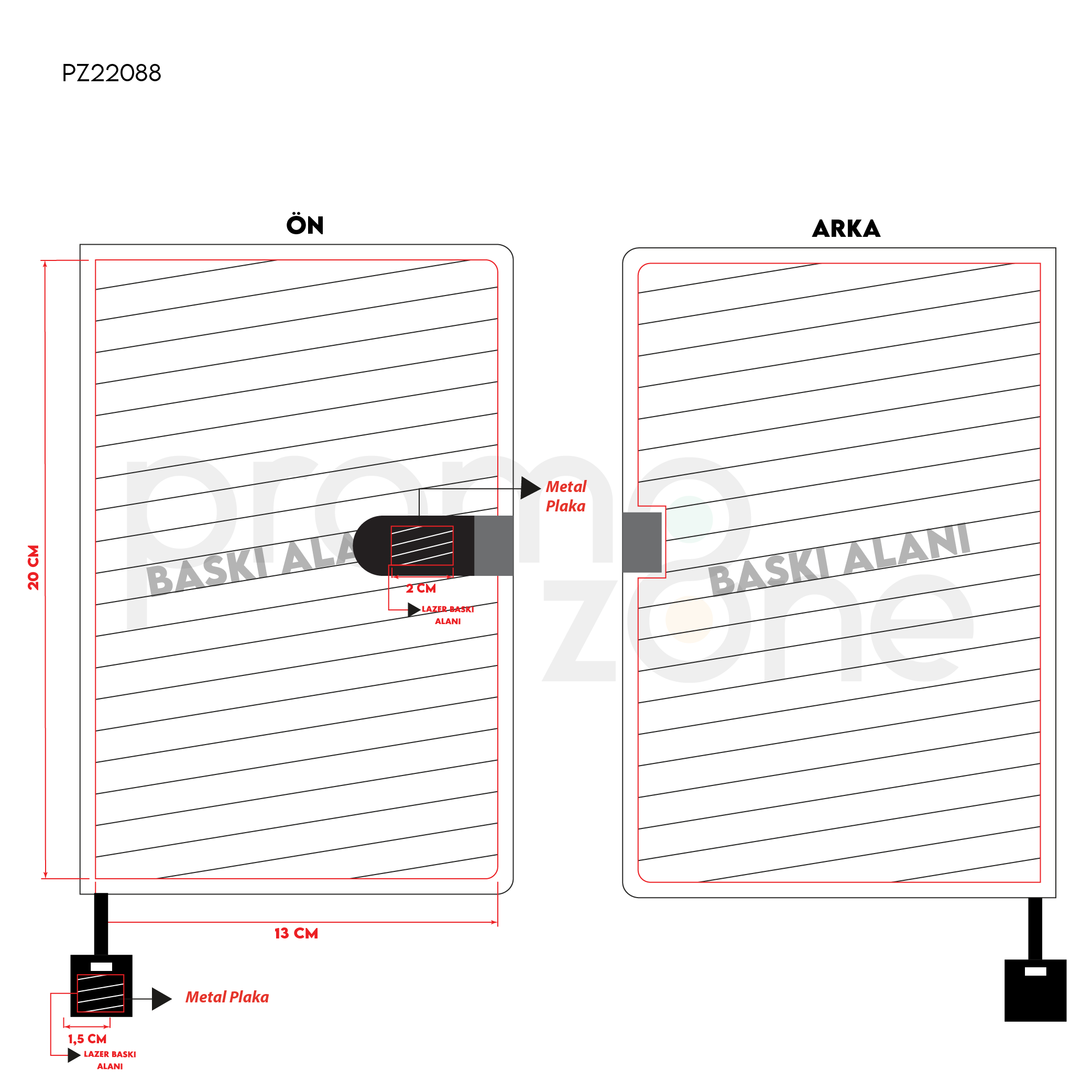 14 x 21 cm Yumuşak Termo Deri Yumuşak Kapaklı Tarihsiz Defter, 224 Sayfa, 80gr Ivory Çizgili iç Kağıt, Metal Tokalı, Mıknatıs Kilitli Promozone