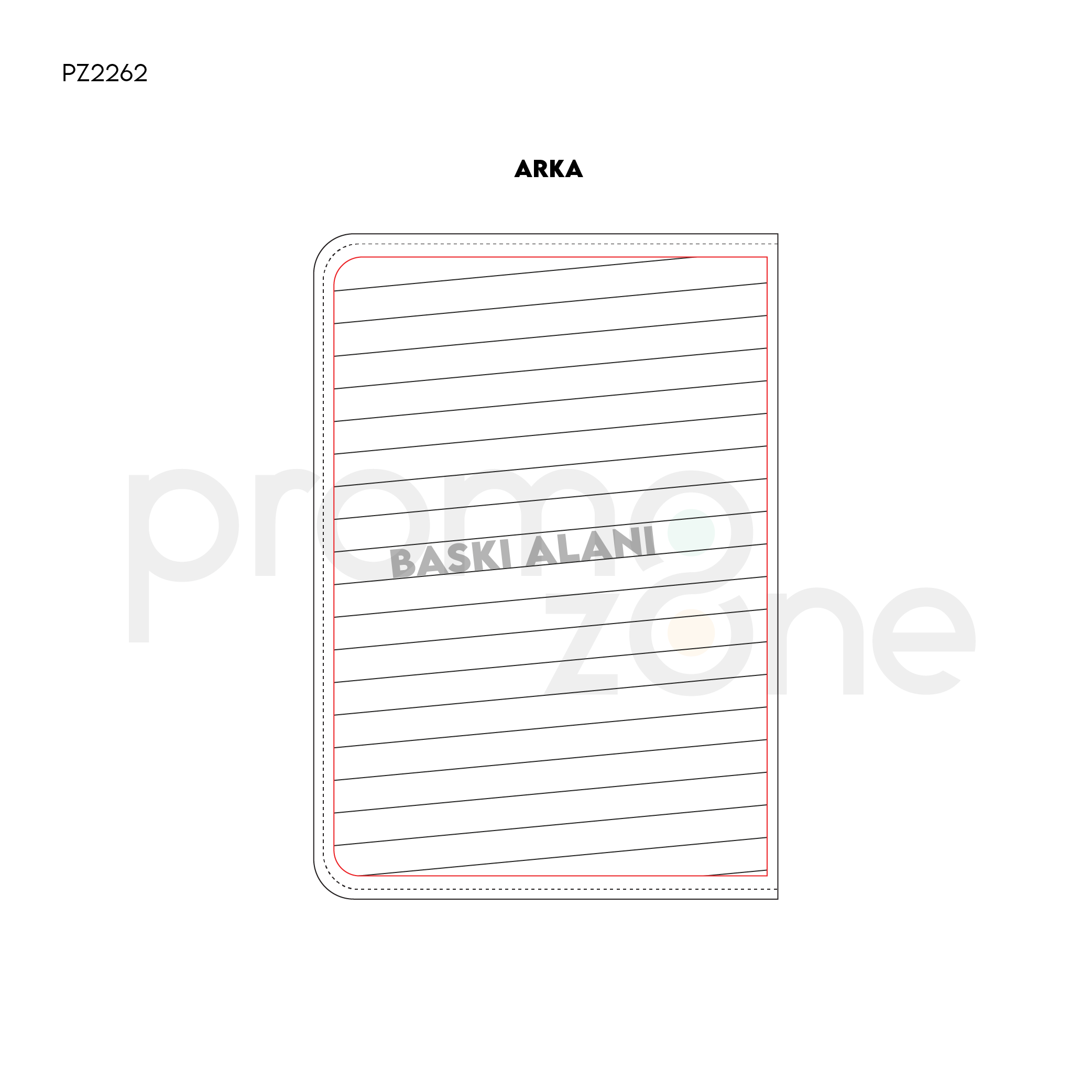 15X21,5 Tarihsiz Defter