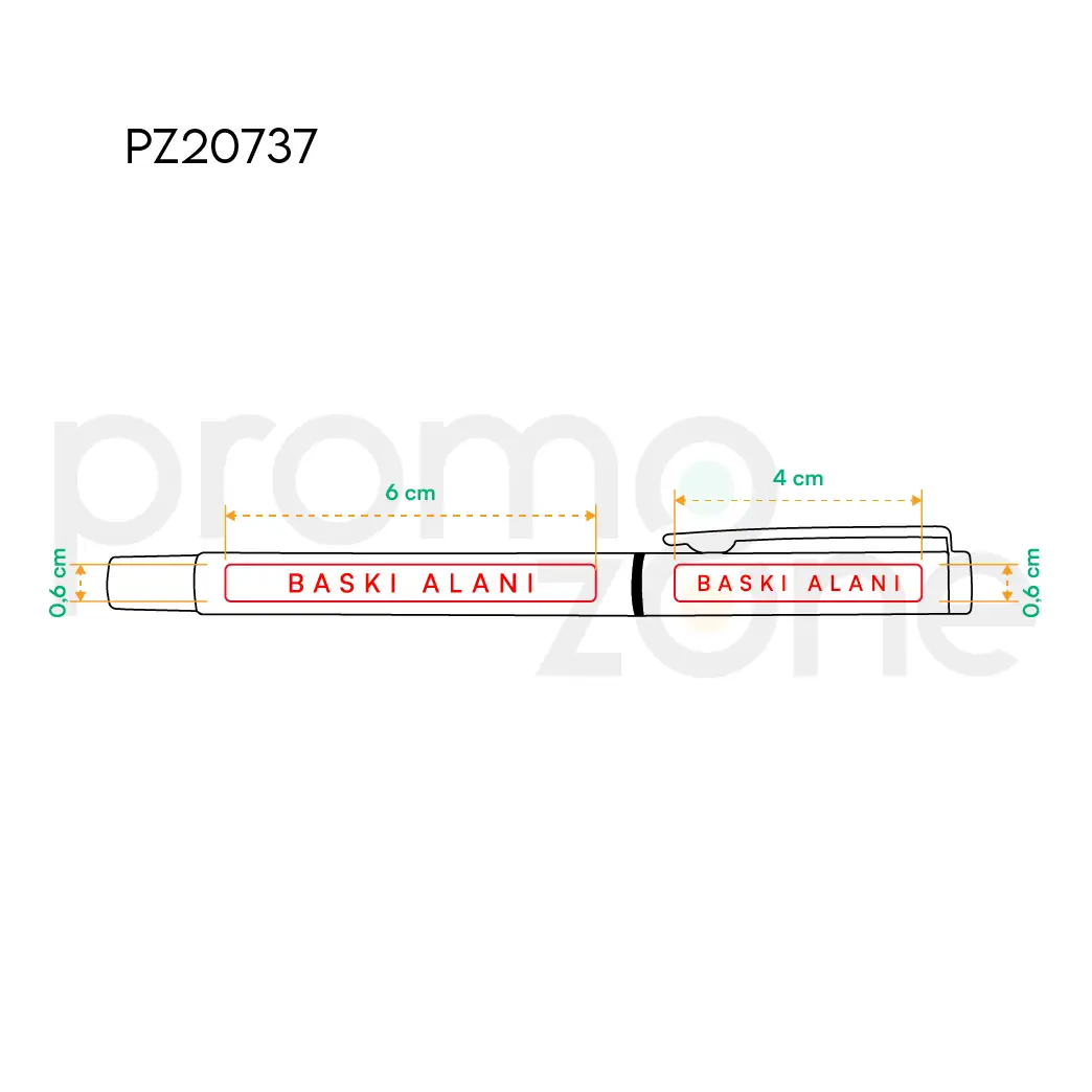 Metal Roller Kalem