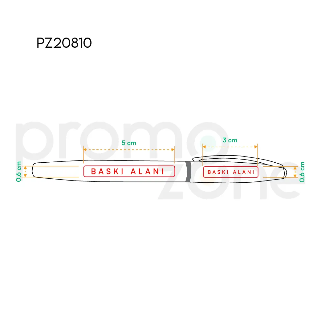Metal Roller Kalem