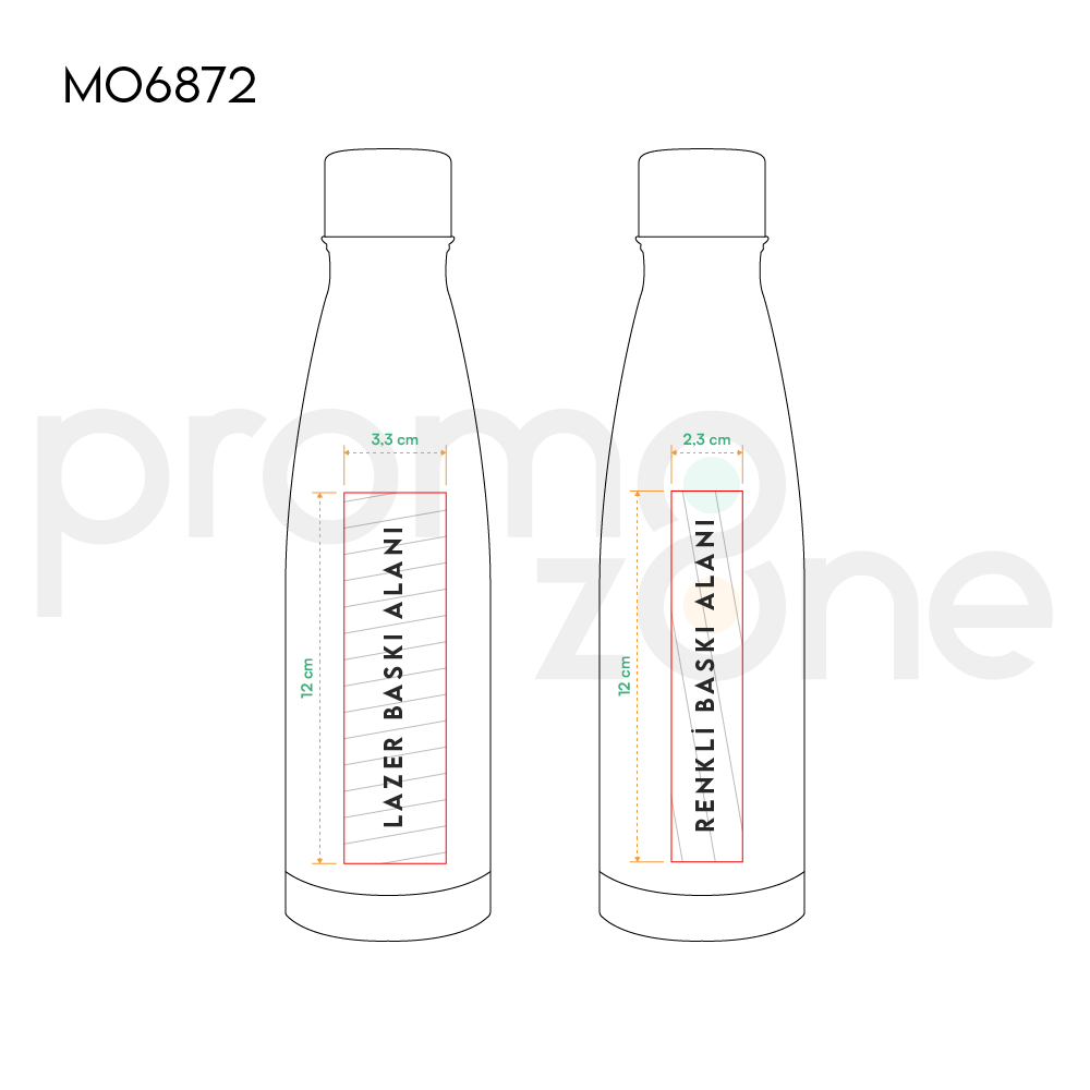 500 ml Dijital Isı Dereceli Termos