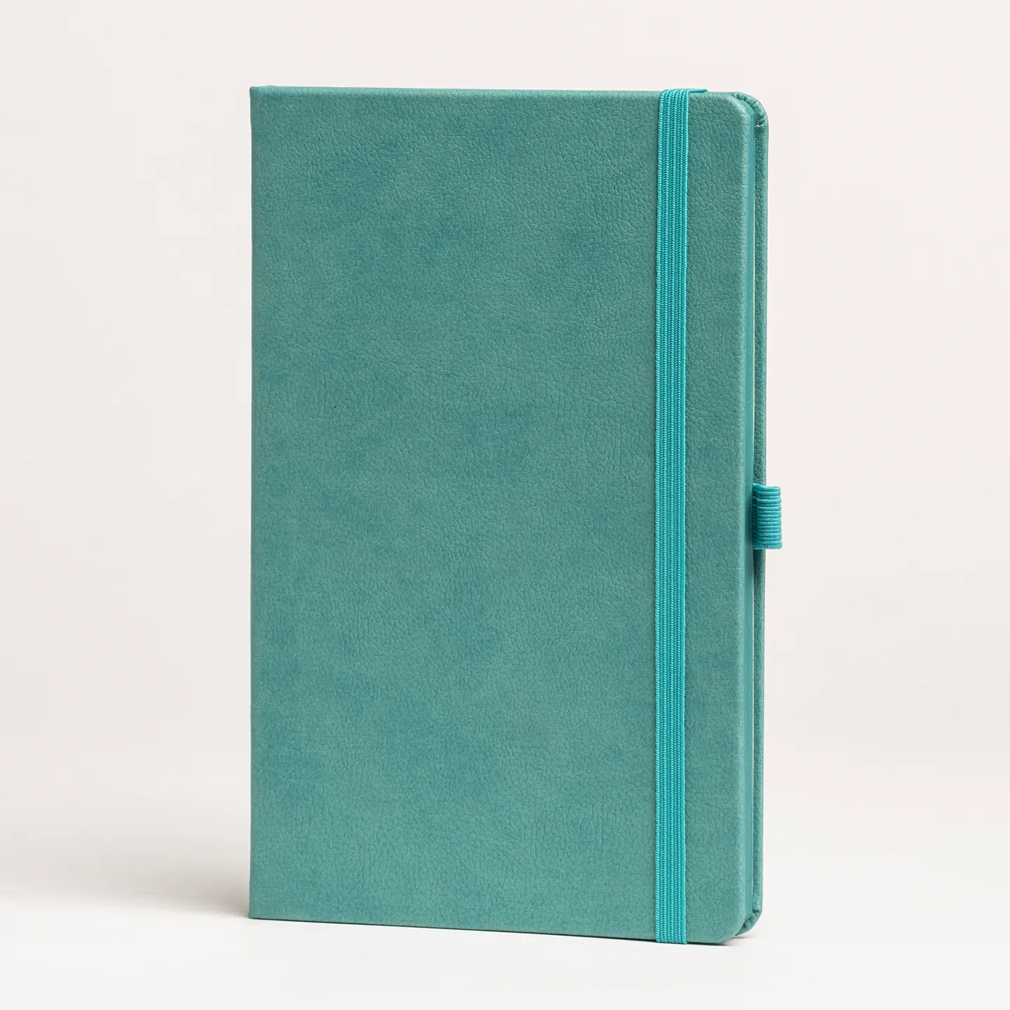 13 x 21 cm Termo PU Sert Kapaklı Tarihsiz Defter, 196 Sayfa, 80 gr Ivory Krem Çizgili İç Kağıt, Renkli Kenarlı, Esnek Lastikli, Kalem Tutuculu Promozone