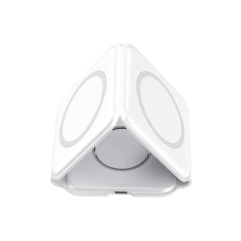 Katlanır Çoklu Kablosuz Wireless Şarj Standı