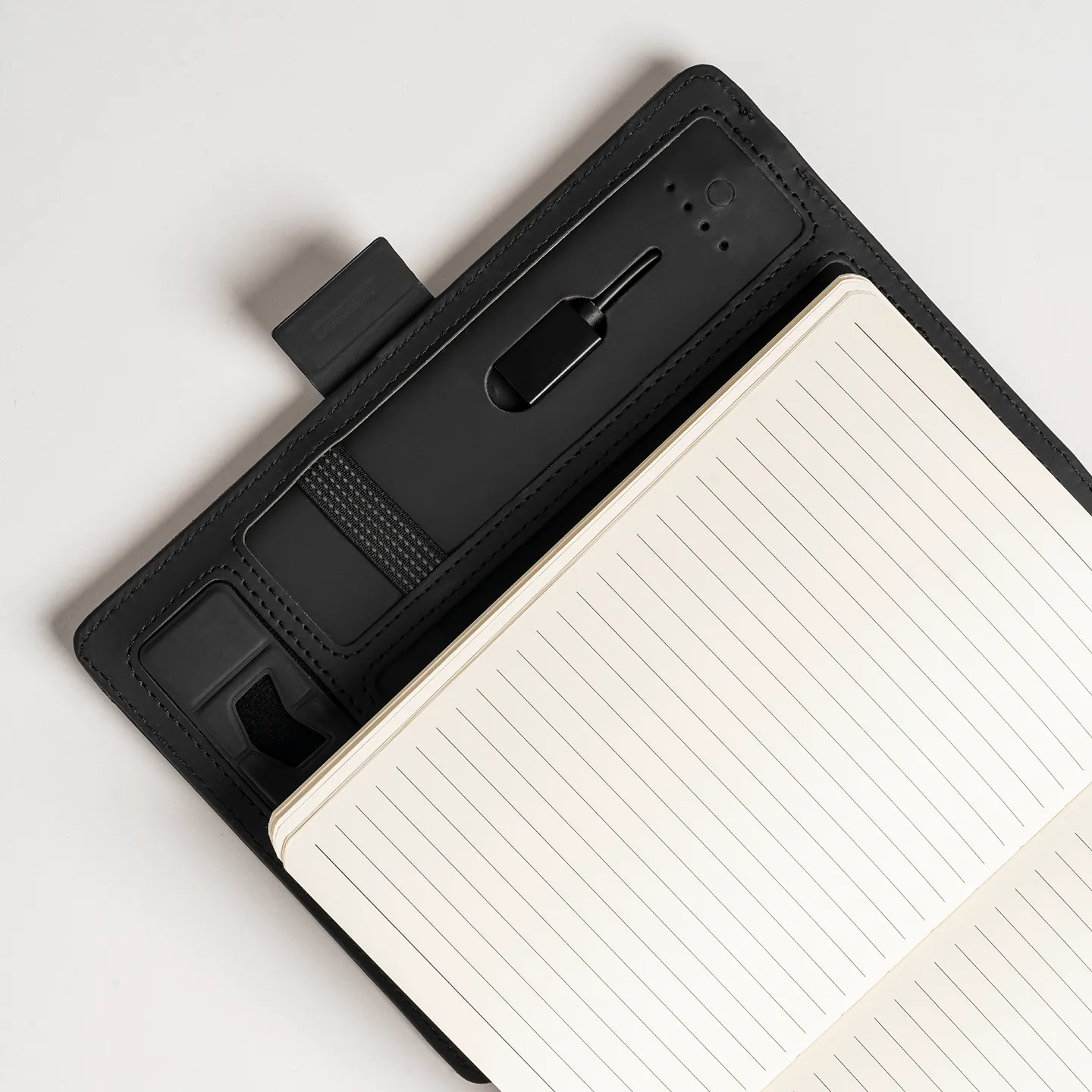 6.500 mAh Wireless Kablosuz Şarj Özellikli Organizer Ajanda Powerbank