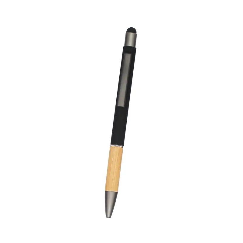 Bambu Rubber Gövdeli Metal Dokunmatik Kalem
