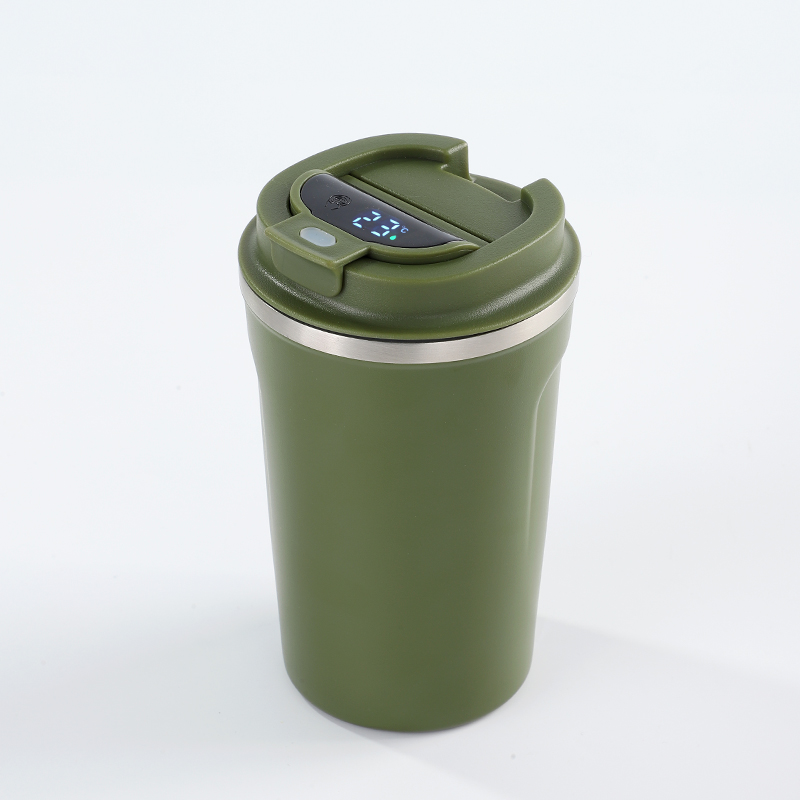 380 ML Dijital Göstergeli Termos Bardak Promozone