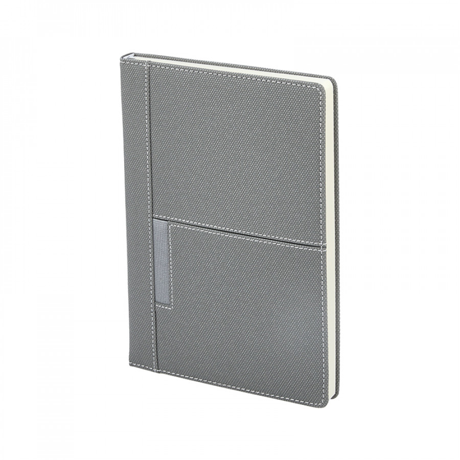 15 x 21 cm Termo Deri Sert Kapaklı Tarihsiz Defter, 224 Sayfa, 80 gr Çizgili İç Kağıt, Telefon - Kart - Kalem Cepli