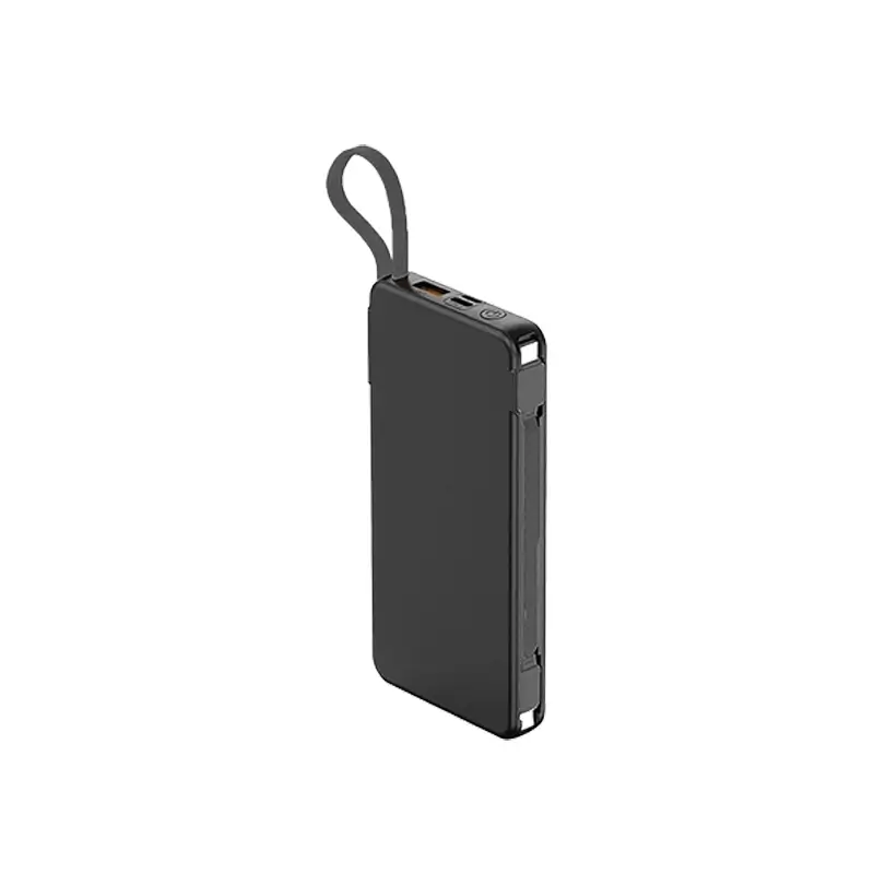 10000 mAh Dahili Kablolu 22,5W Hızlı Şarj Özellikli Powerbank
