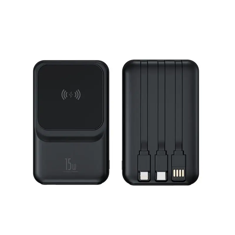 10.000 mAh 22.5W Hızlı Şarj ve 15W Kablosuz MagSafe Powerbank