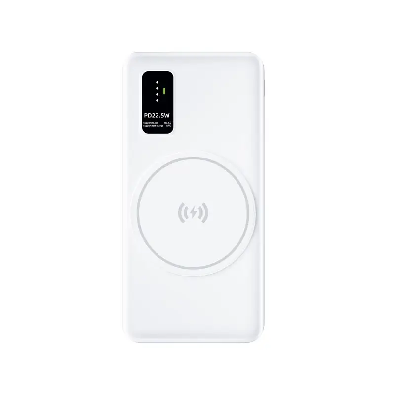 10000 mAh PD Hızlı ve Wireless Şarj Özellikli Dahili Kablolu Powerbank