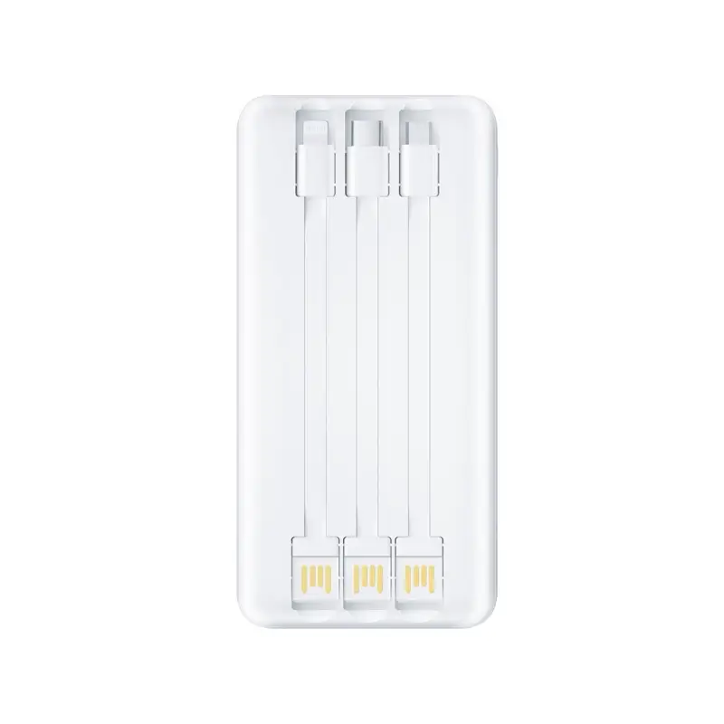 10000 mAh PD Hızlı ve Wireless Şarj Özellikli Dahili Kablolu Powerbank