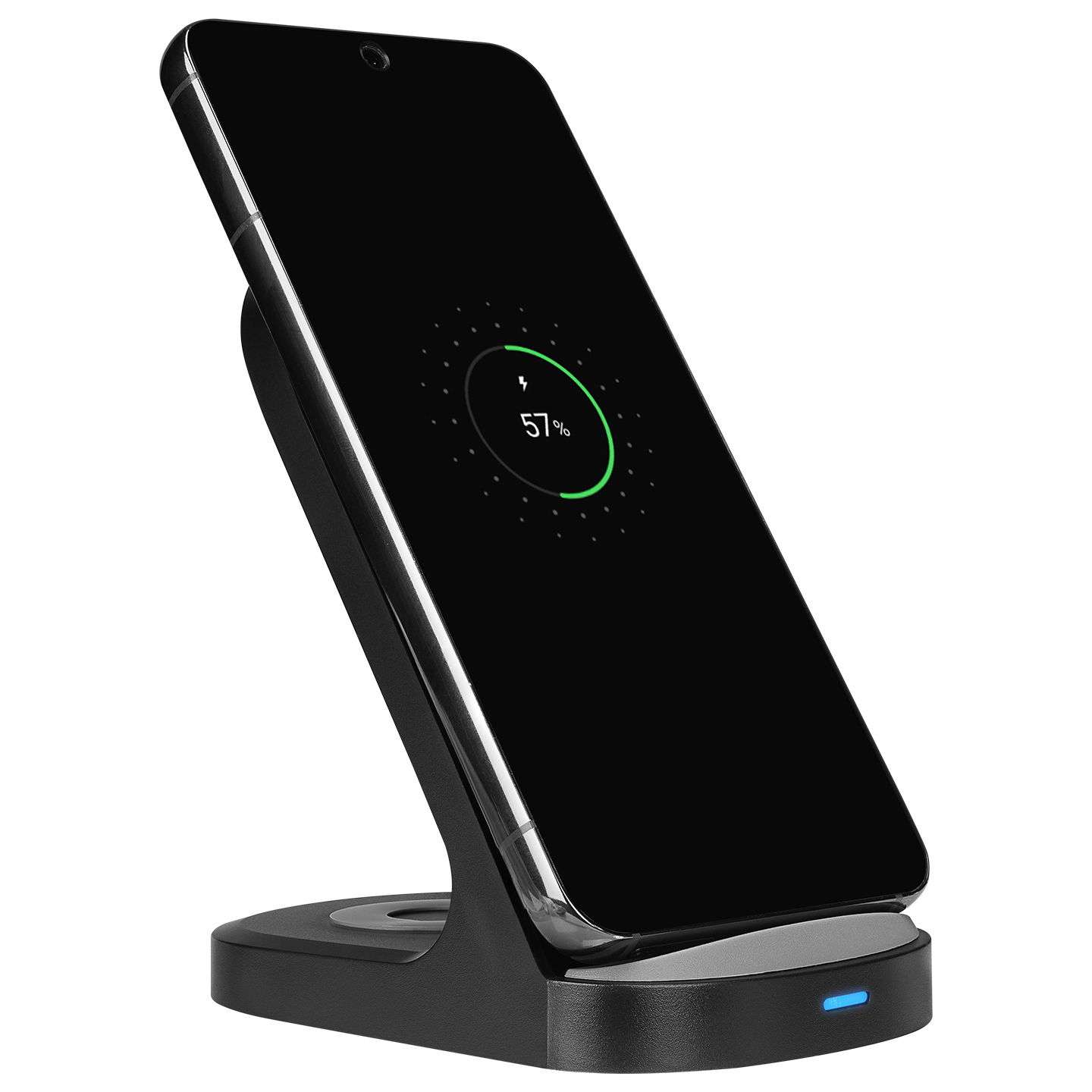 S-link SL-CW05 Mobil Telefon Uyumlu 15W LED Logo PRM Siyah Kablosuz Wireless Şarj Cihazı