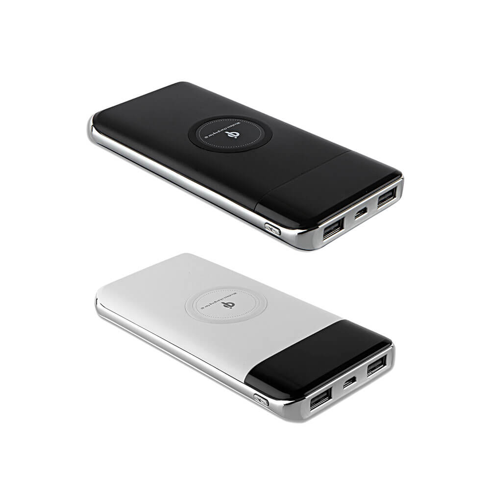 10.000 mAh Dijital Göstergeli Wireless Kablosuz Şarj Powerbank