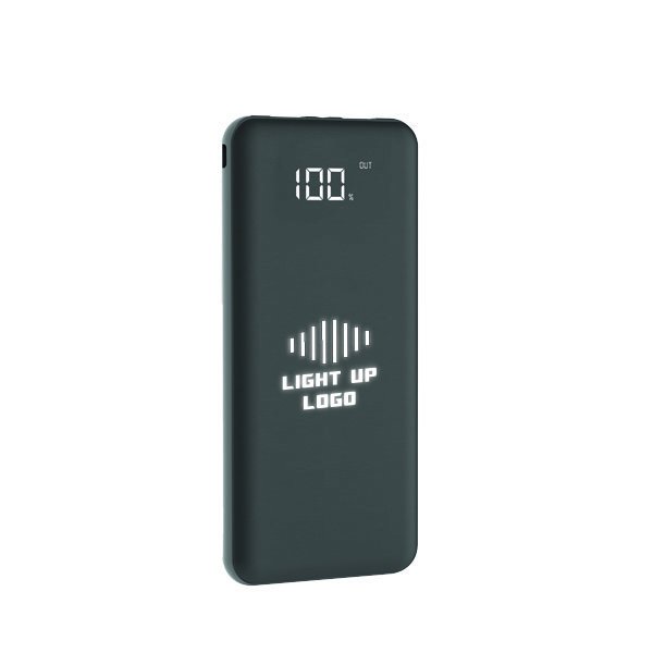 10000 mAh Wireless Dijital Güç Göstergeli Kablosuz Powerbank Promozone