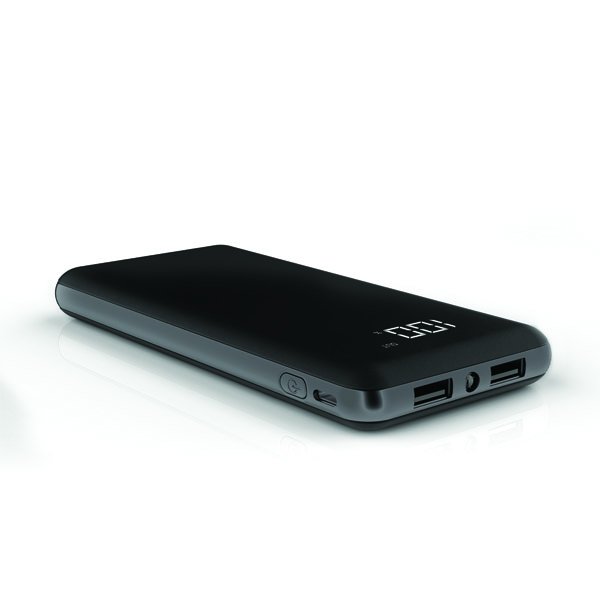 10000 mAh Wireless Dijital Güç Göstergeli Kablosuz Powerbank