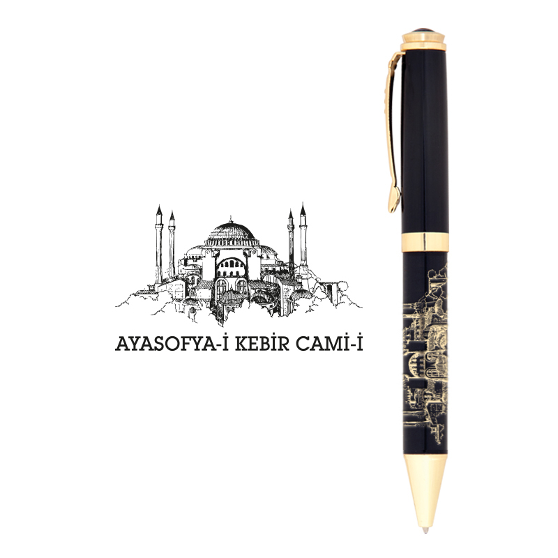 Figürlü Metal Tükenmez Kalem