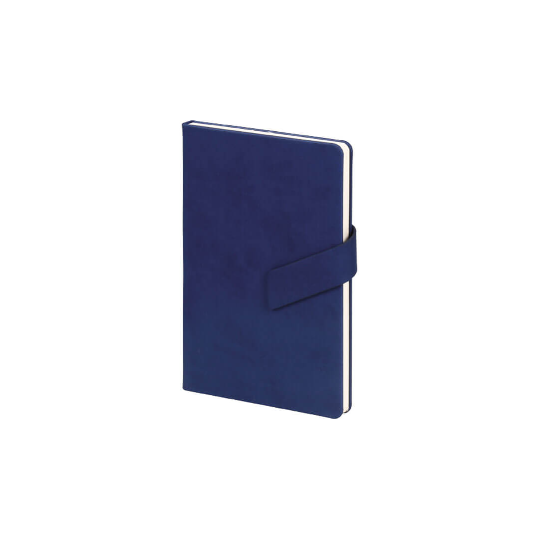 13 x 21 cm Termo PU Sert Kapaklı Tarihsiz Defter, 224 Sayfa, 70 gr Ivory Çizgili İç Kağıt, Mıknatıslı Toka