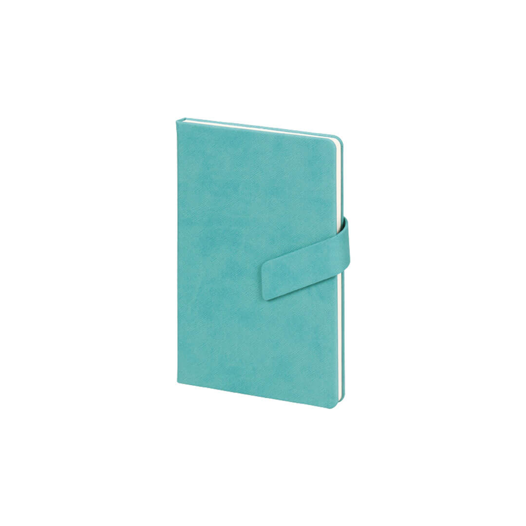 13 x 21 cm Termo PU Sert Kapaklı Tarihsiz Defter, 224 Sayfa, 70 gr Ivory Çizgili İç Kağıt, Mıknatıslı Toka
