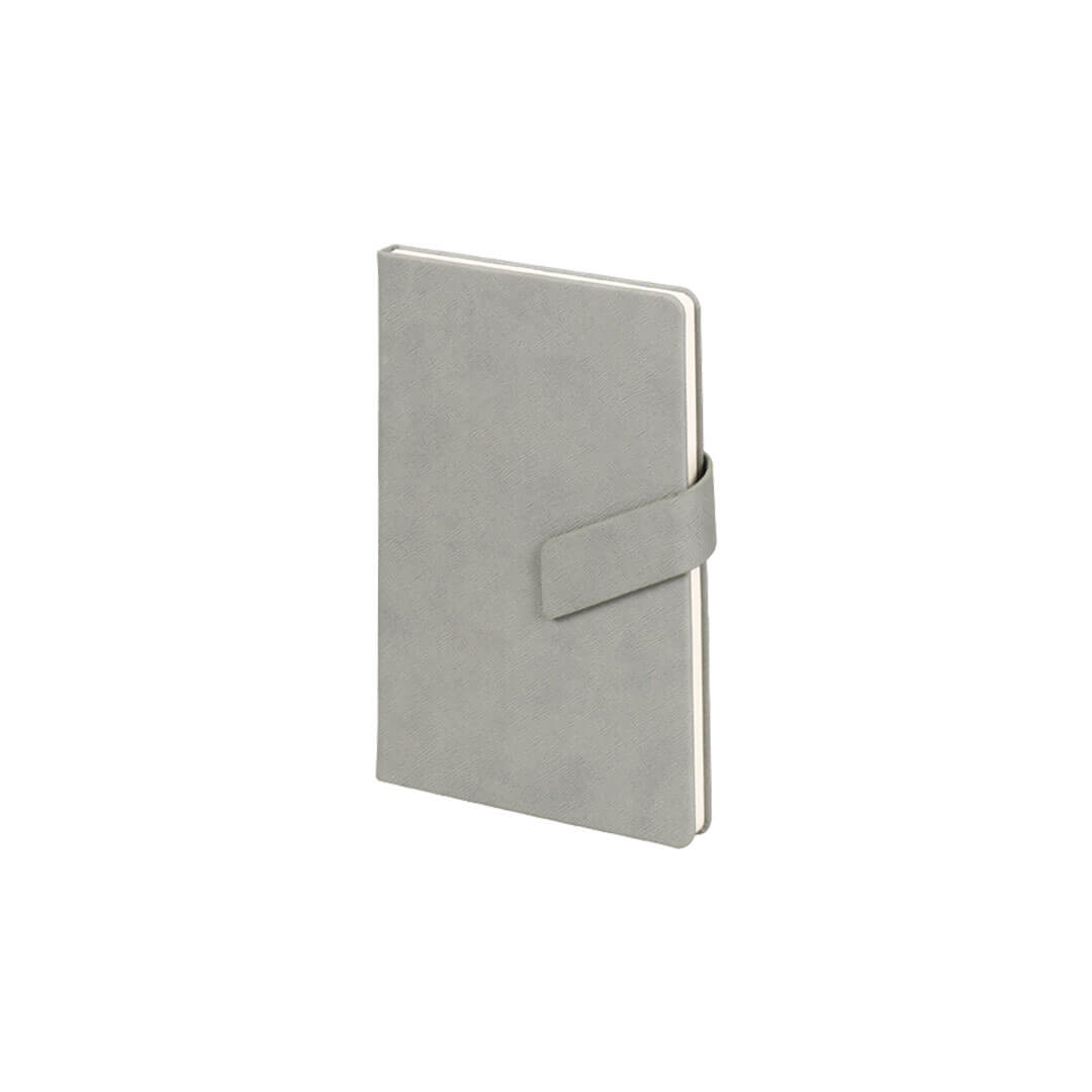 13 x 21 cm Termo PU Sert Kapaklı Tarihsiz Defter, 224 Sayfa, 70 gr Ivory Çizgili İç Kağıt, Mıknatıslı Toka