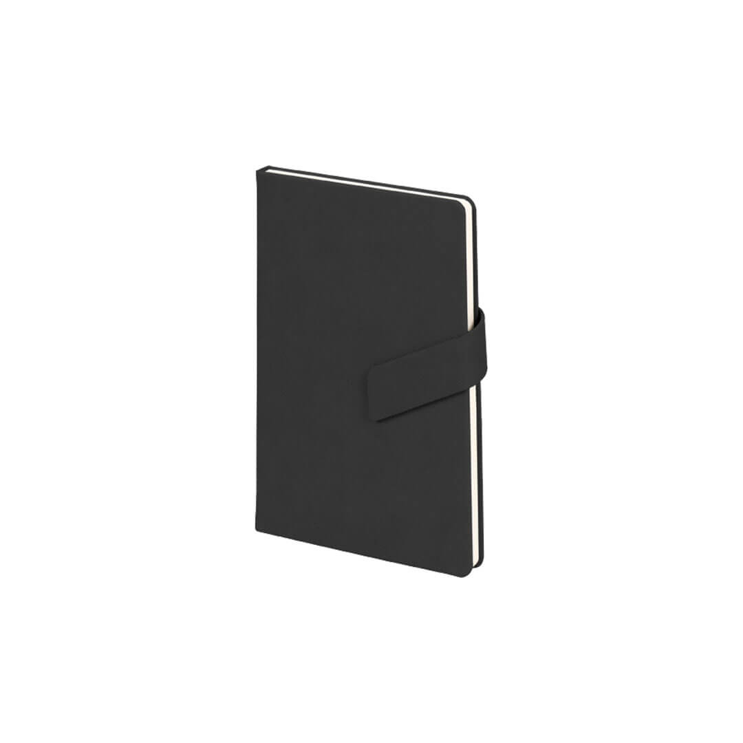 13 x 21 cm Termo PU Sert Kapaklı Tarihsiz Defter, 224 Sayfa, 70 gr Ivory Çizgili İç Kağıt, Mıknatıslı Toka