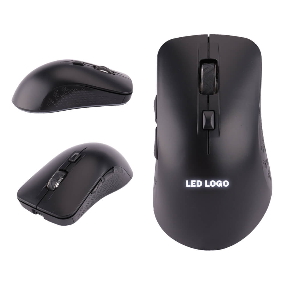 Işıklı Kablosuz Şarj Edilebiir Mouse Promozone