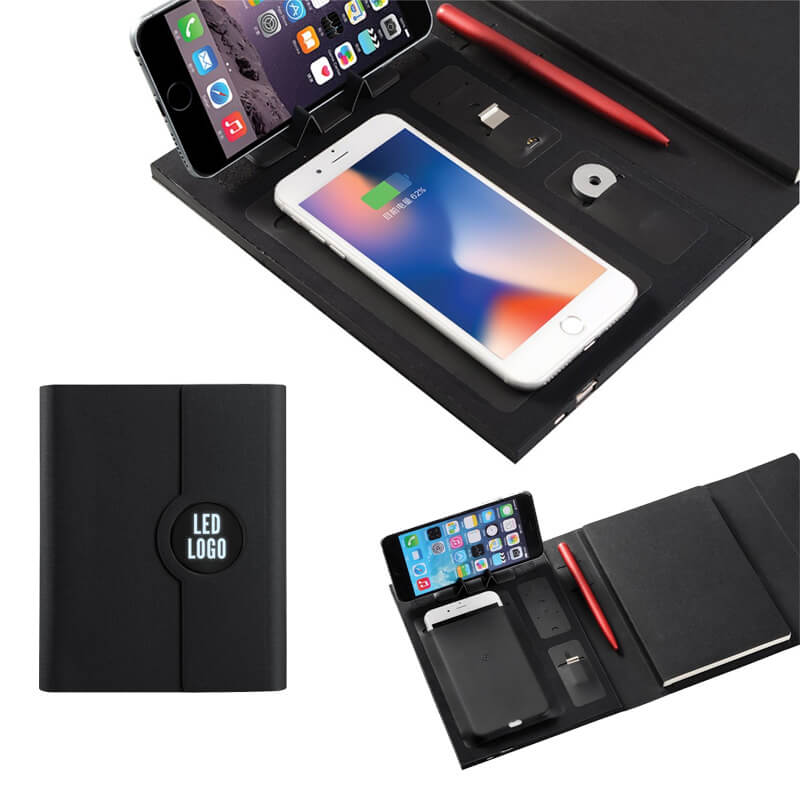 5000 mAh Kapasiteli Wireless Özellikli Organizer Powerbank Promozone
