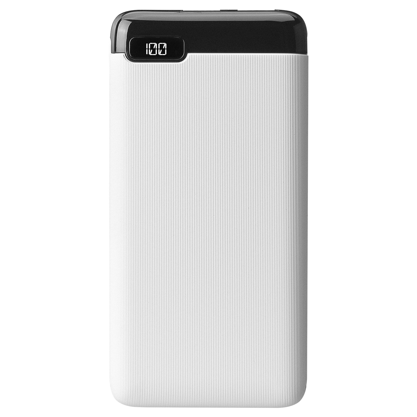 S-link IP-K11 10000mAh 2*USB+Micro+Type-C Beyaz LCD Ekranlı Taşınabilir Pil Şarj Cihazı Promozone