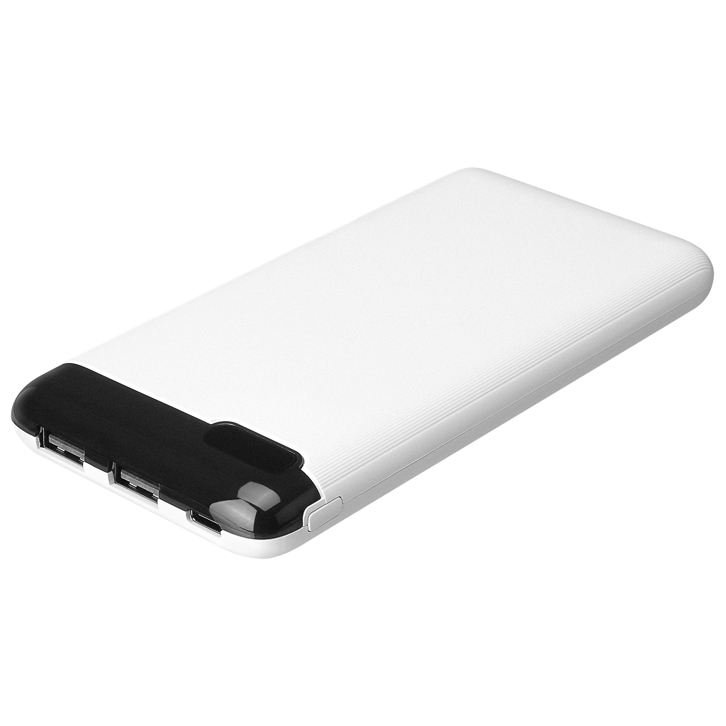 S-link IP-K11 10000mAh 2*USB+Micro+Type-C Beyaz LCD Ekranlı Taşınabilir Pil Şarj Cihazı