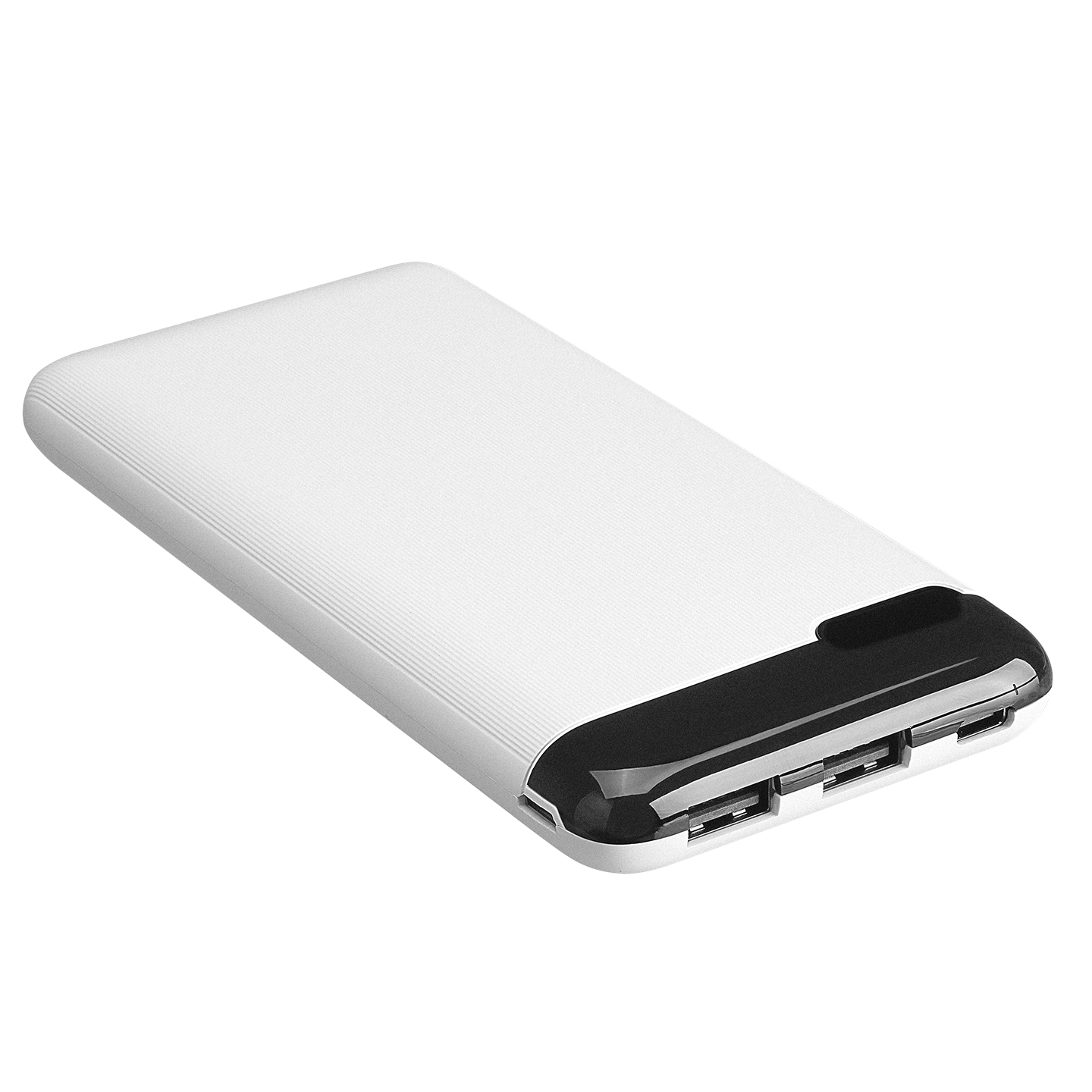 S-link IP-K11 10000mAh 2*USB+Micro+Type-C Beyaz LCD Ekranlı Taşınabilir Pil Şarj Cihazı