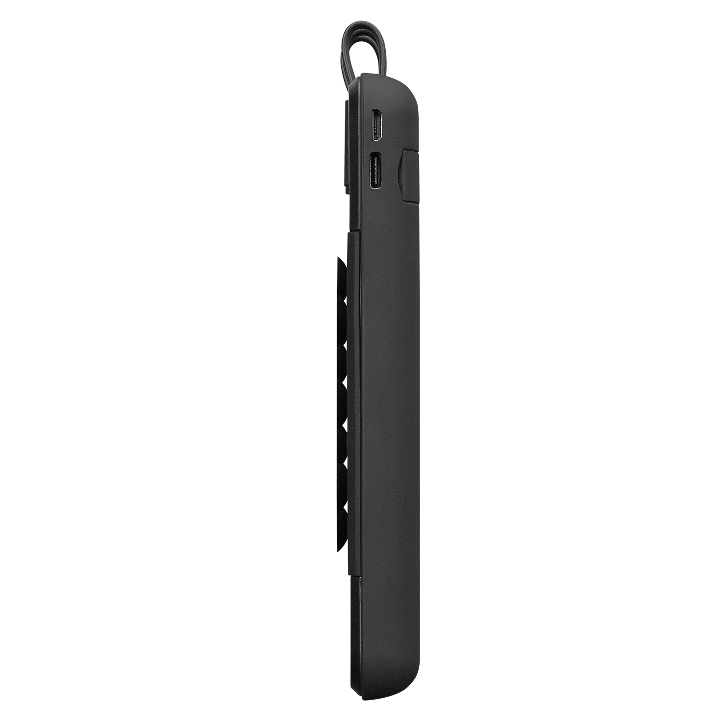 S-link IP-G14L 10000mAh Dahili Kablolu Vantuz+Stand Siyah Gizli Ledli Taşınabilir Pil Şarj Cihazı