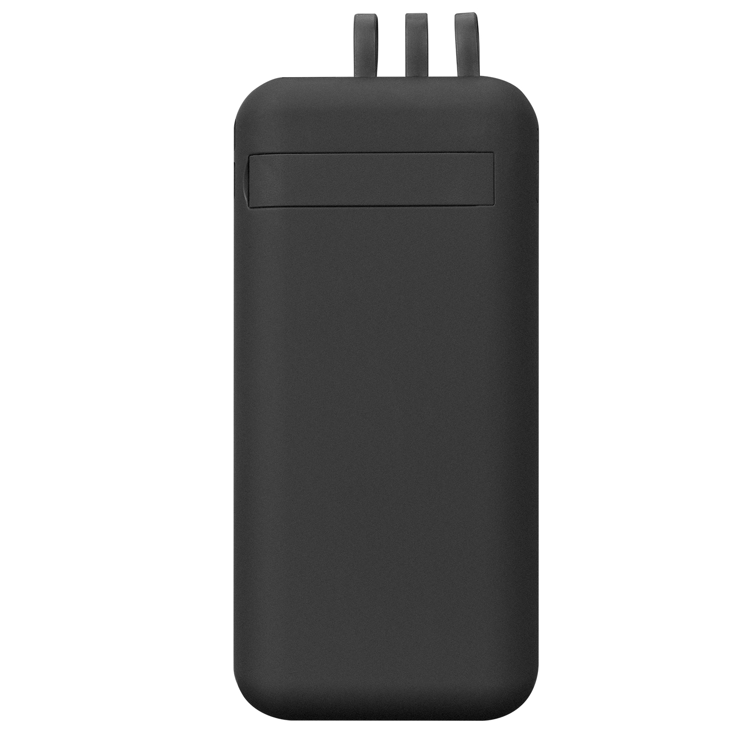S-link IP-G14L 10000mAh Dahili Kablolu Vantuz+Stand Siyah Gizli Ledli Taşınabilir Pil Şarj Cihazı Promozone