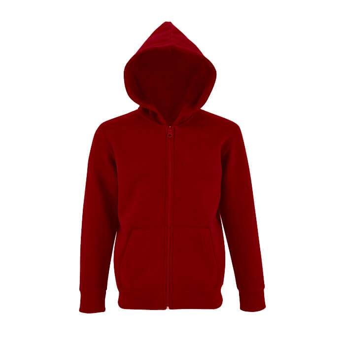 3 İplik Kaliteli Kapüşonlu Fermuarlı Sweatshirt Promozone