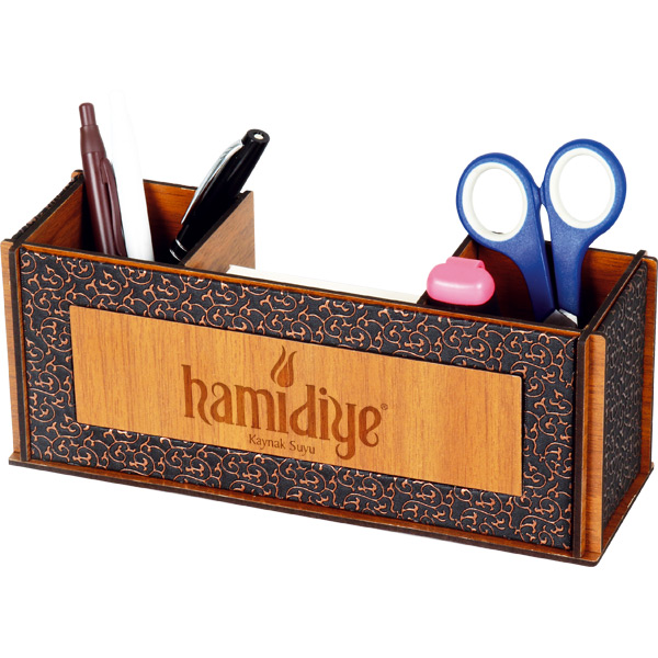 Ahşap Kalemlik ve Organizer