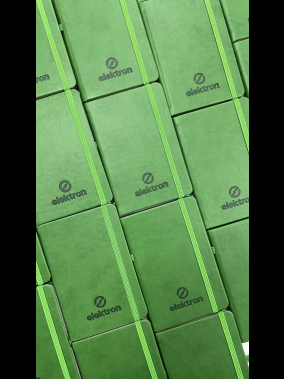 9,5x14 Termo Deri Kapaklı Tarihsiz Defter