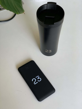 10000 mAh Wireless Dijital Güç Göstergeli Kablosuz Powerbank