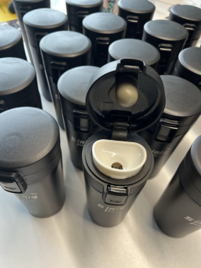 350 ml Kaydırmaz Taban Termos Bardak